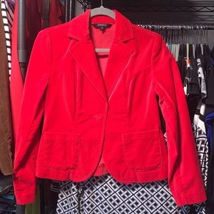 Chadwick’s Red Velvet Holiday Blazer Jacket 4P